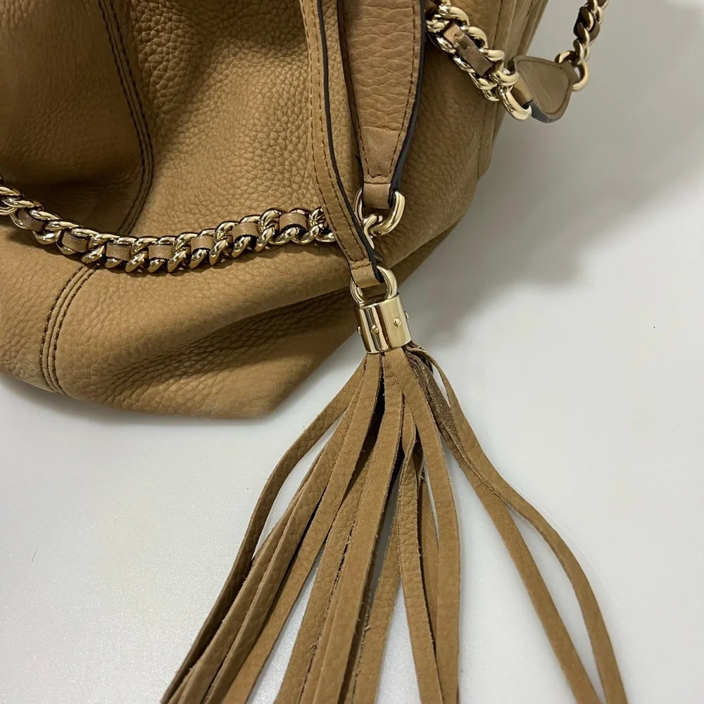 Gucci Soho Chain Logo Tote Bag Brown - Picture 7 of 10